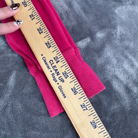 VTG y2k Women's Pink Studded Harley Davidson Angel Wings Hoodie Shirt Sz XL - Picture 6 of 12